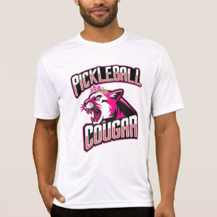 Pickleball cougar with softer eye T-Shirt