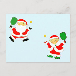 Pickleball Couple Christmas Cards