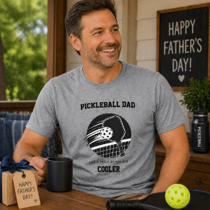 Pickleball Dad Gift -  Tri-Blend Shirt
