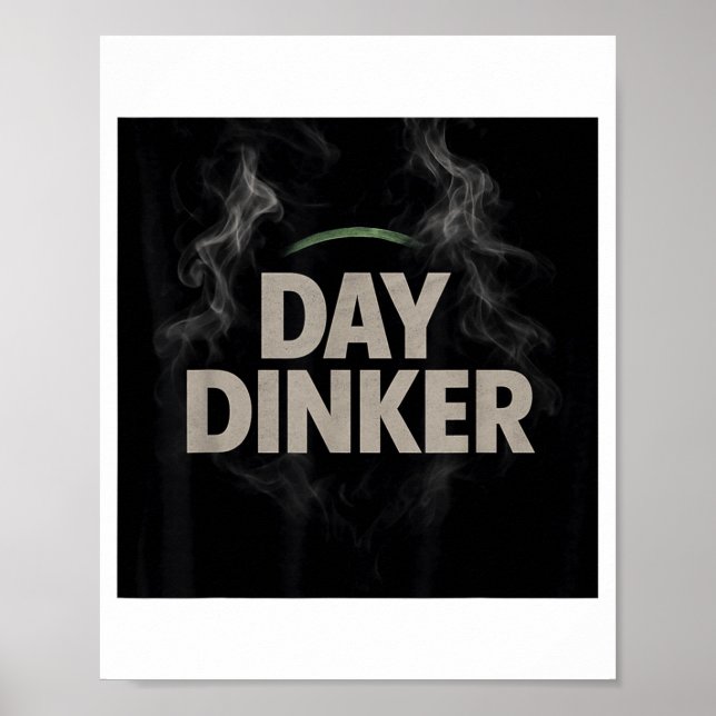 Pickleball day dinker  poster (Front)