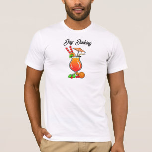 Pickleball Day Dinking Tropical Hurricane Cocktail T-Shirt