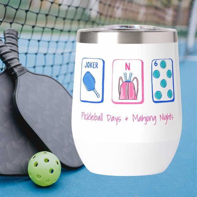 Pickleball Days & Mahjong Nights Personalised (Creator Uploaded)
