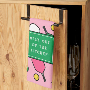 Pickleball Decor Tea Towel