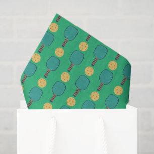 Pickleball Decoupage Paper, Paddle Sport Tissue Paper