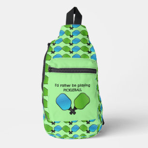 Pickleball Design Sling Bag