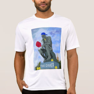 Pickleball Dinker the Thinker T-Shirt
