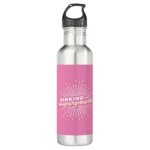 Pickleball Dinking is My Superpower Funny Gift 710 Ml Water Bottle