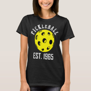 Pickleball Est 1965 Funny For Pickleball Fan Play T-Shirt