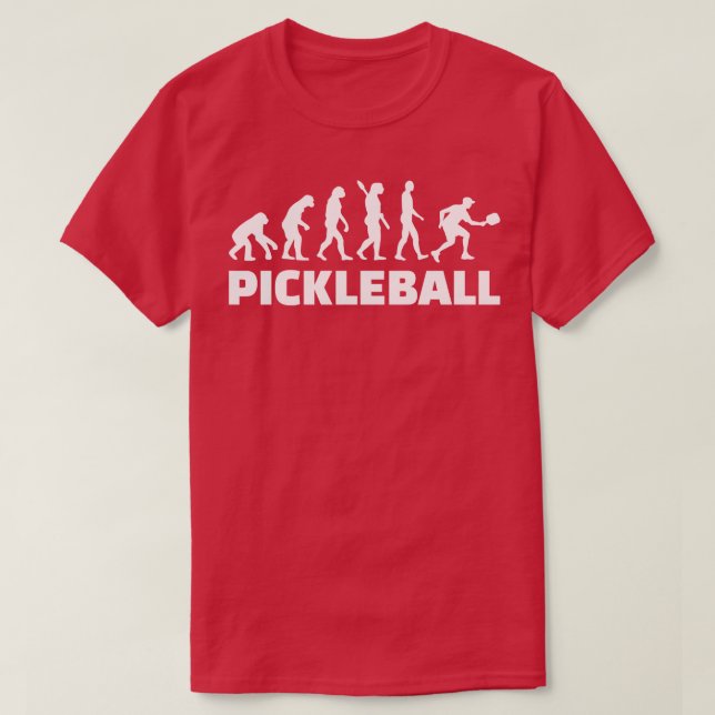 Pickleball evolution 1 T-Shirt (Design Front)