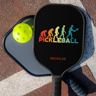 Pickleball Evolution Custom Name  Pickleball Paddle