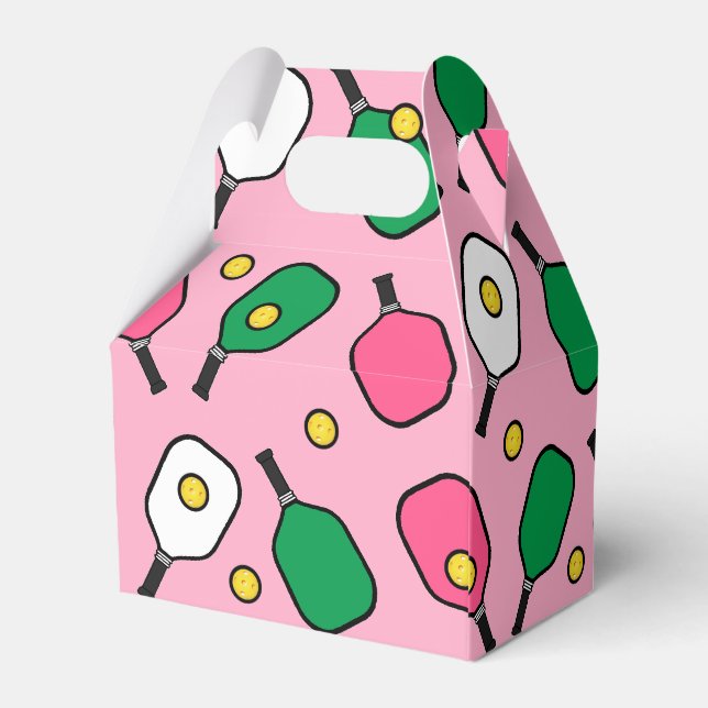 Pickleball Favour Box (Back Side)
