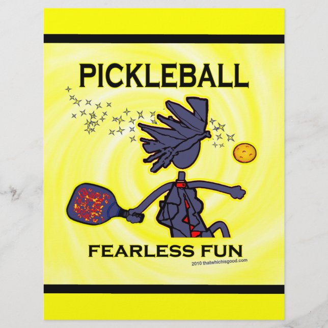 Pickleball Fearless Fun Flyer (Front)