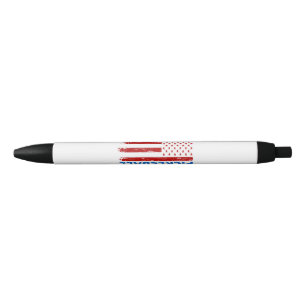 Pickleball Flag - Playing Paddleball Pickleball Am Black Ink Pen