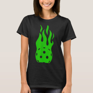 Pickleball Flame - Paddleball Tennis Pickleballer T-Shirt