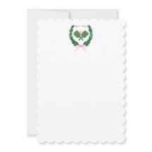 Pickleball Flat Card Stationery