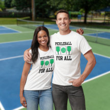 Pickleball For All Paddels and Ball Green