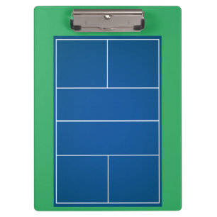 Pickleball for  for coach & player clipboard