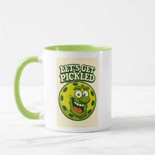 Pickleball Fun Coffee Mug (Left)