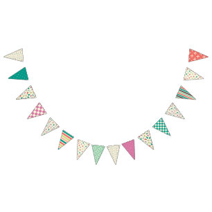 Pickleball! Fun Colourful Pattern Bunting