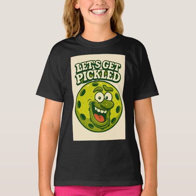 Pickleball Fun Graphic T-shirt (Front)
