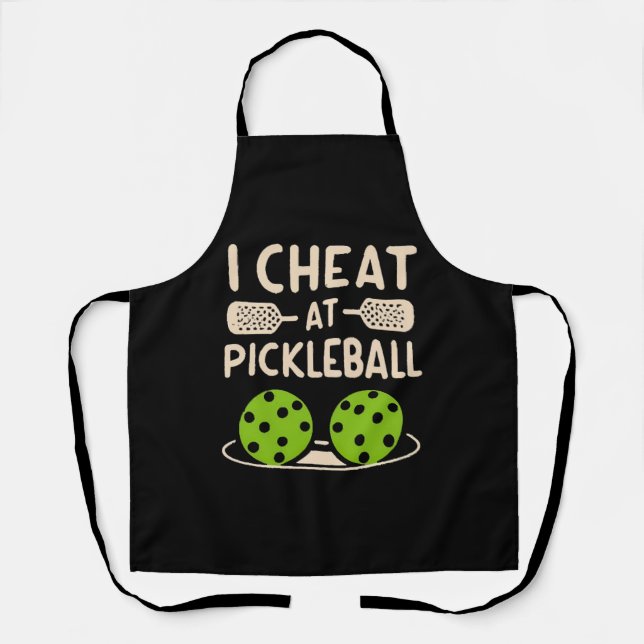 Pickleball Funny Apron (Front)