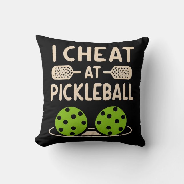 Pickleball Funny Cushion (Front)