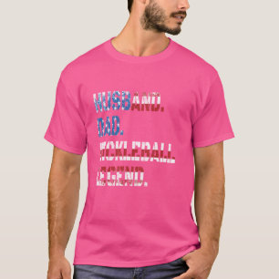 Pickleball Funny Husband Dad Legend Vintage Father T-Shirt