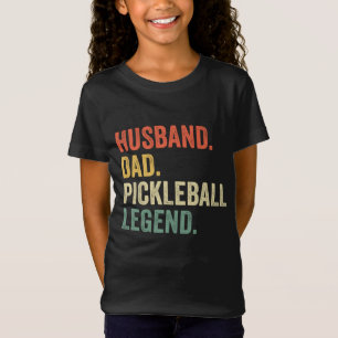 Pickleball Funny Husband Dad Legend Vintage Father T-Shirt