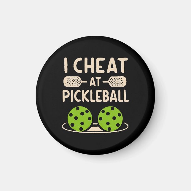 Pickleball Funny Magnet (Front)