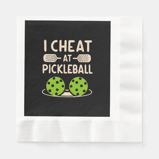 Pickleball Funny Napkin (Front)