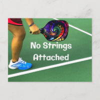 Pickleball Funny No Strings Attached
