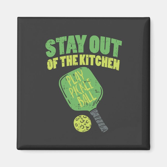 Pickleball Funny Pickleball Gifts Magnet (Front)