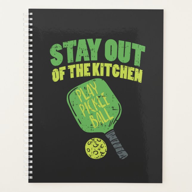 Pickleball Funny Pickleball Gifts Planner (Front)