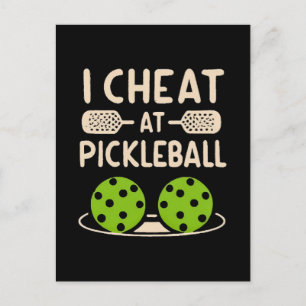 Pickleball Funny Postcard