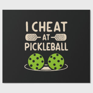 Pickleball Funny Wrapping Paper