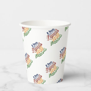 Pickleball Gift Live Laugh Play Pickle Ball Paper Cups