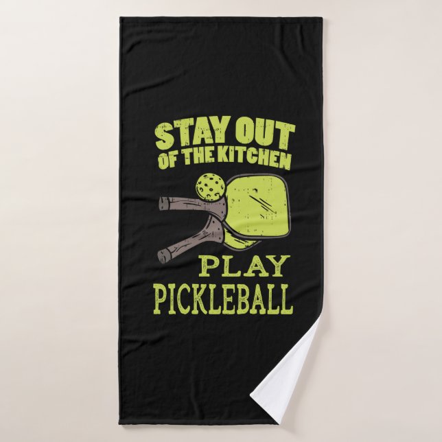 Pickleball Gifts Bath Towel (Bath Towel)