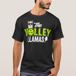 Pickleball Gifts The Volley Llamas funny Picklebal T-Shirt