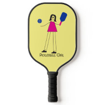 Pickleball Girl Fun Love 