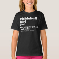 Pickleball Girl Funny Definition Pickle Ball