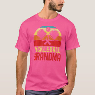 Pickleball Grandma Dink Grandmother Love To Play P T-Shirt