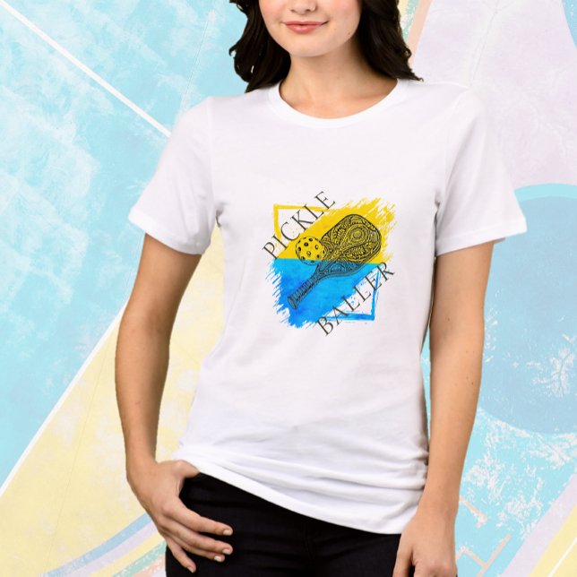 Pickleball Graphic T-Shirt Tri-Blend Shirt (Creator Uploaded)