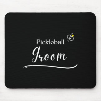 Pickleball Groom - Couple Dating Wedding - Mouse Pad
