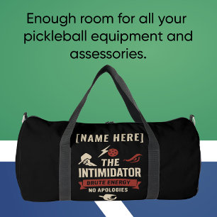 Pickleball Gym Bag Featuring The Intimidator