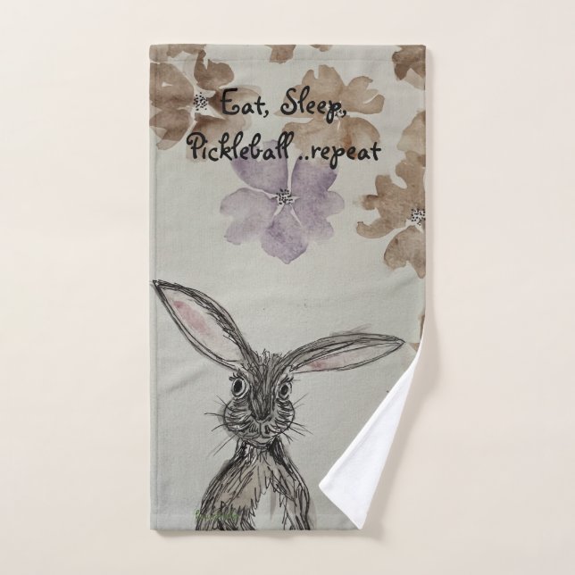 Pickleball Hand Towel (Hand Towel)