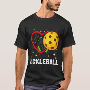 Pickleball heart love pickle ball player sport T-Shirt