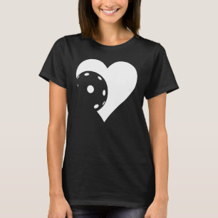 Pickleball Heart Pickleball Outfit Men Women T-Shirt
