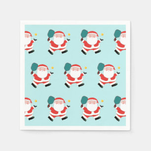 Pickleball Holiday Party Napkin