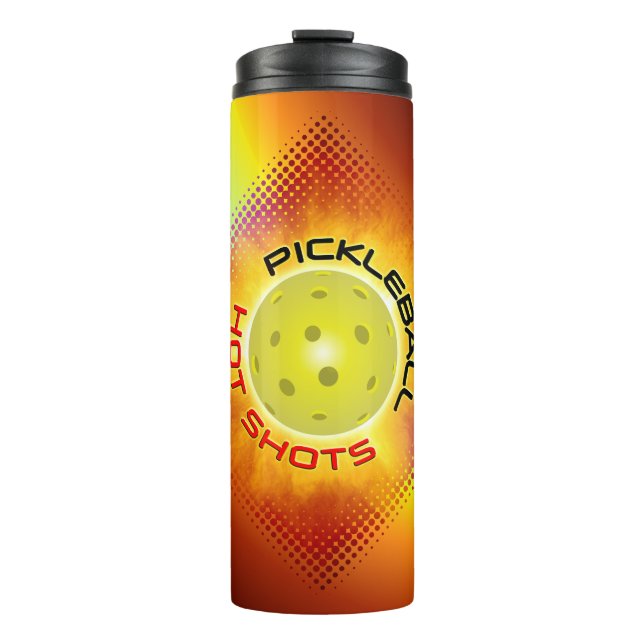 Pickleball Hot Shots 1 Options Thermal Tumbler (Front)