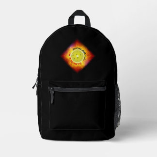 Pickleball Hot Shots Print Cut Sew Bag